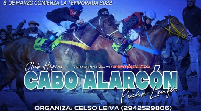 El Club Hípico Cabo Alarcón Picún Leufú inicia temporada 2022 el 6 de Marzo