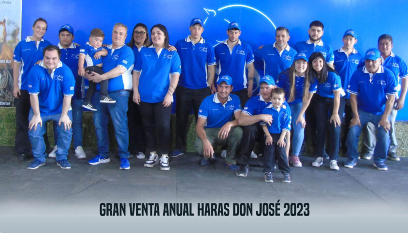 La edición 2023 de la venta anual de Haras Don José superó todas las expectativas y metió récord para un producto nacional
